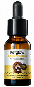 פט גלואו שמן בושם לכלבים וחתולים 15 מ"ל - PetGlow Golden Petals