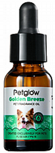 פט גלואו שמן בושם לכלבים וחתולים 15 מ"ל - PetGlow Golden Breeze