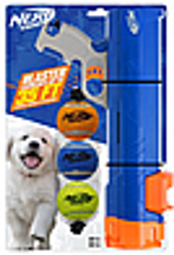 נרף משחק רובה יורה כדורים לכלבים - Nerf Dog Dogball Blaster
