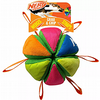 בובת משחק נרף כדור ניילון וקטיפה לכלבים - Nerf Wedge Ball Dog Toy