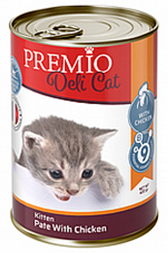 פרמיו דלי קט לגורי חתולים פטה עוף 400 גרם - Premio