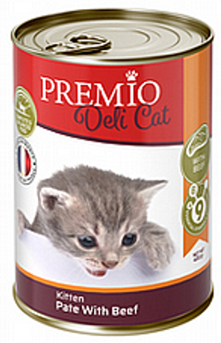 פרמיו דלי קט לגורי חתולים פטה בקר 400 גרם - Premio
