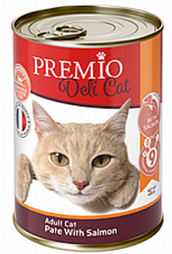 פרמיו דלי קט לחתול בוגר פטה סלמון 400 גרם - Premio