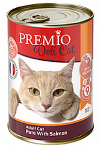 פרמיו דלי קט לחתול בוגר פטה סלמון 400 גרם - Premio