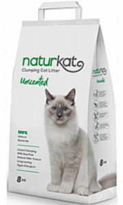 חול מתגבש נאצורקט ללא ריח 8 ק"ג - NaturKat