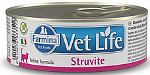 וט לייף שימורי סטרוויט לחתולים 85 גרם - Farmina Vet Life Struvite