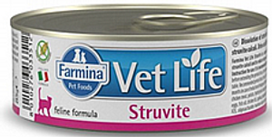 וט לייף שימורי סטרוויט לחתולים 85 גרם - Farmina Vet Life Struvite