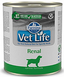 וט לייף שימורי רנאל לכלבים 300 גרם - Farmina Pet Food Vet Life Renal