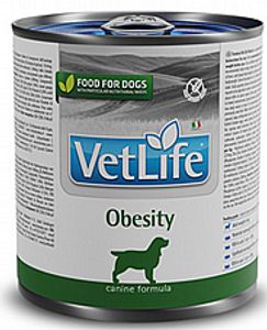 וט לייף שימורים אובסיטי לכלבים 300 גרם - Farmina Vet Life Obesity Canned Dog Food