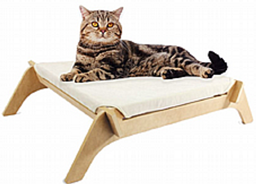 ספת מרבץ מוגבהת קלאסיק קומפורט לחתולים  - AFP cat lounge Classic Comfort