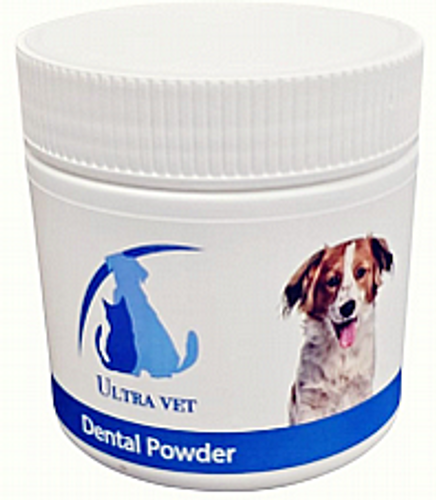 אולטרה וט אבקה דנטלית לכלבים 120 גרם - Ultra Vet Dental Powder