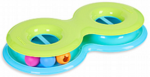 מסלול אינסוף אינפינטי בואל משחק לחתולים - Infinity Ball Track for Cats