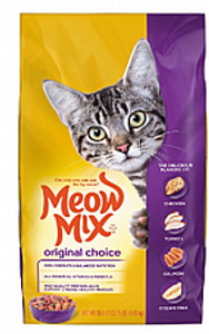 מיאו מיקס אורגינל מזון לחתולים 1.42 ק"ג - Meow Mix Original Choice