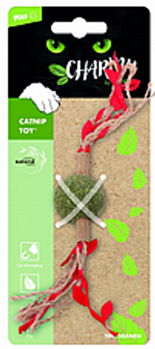 אמפט כדור קטניפ עם ענף מטאטבי - M-Pets Charmy Branch Catnip Cat Toy Lightweight
