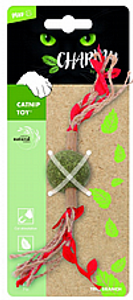 אמפט כדור קטניפ עם ענף מטאטבי - M-Pets Charmy Branch Catnip Cat Toy Lightweight