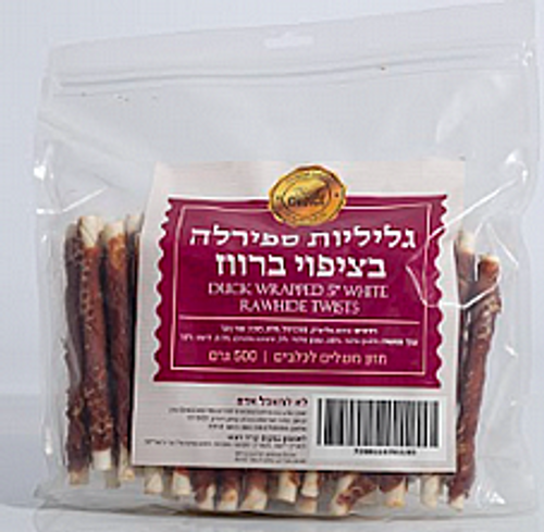 בסט צ'ויס חבילה גליליות לבנות מצופות ברווז 500 גרם - Best Choice