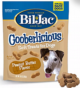 ביל ג’ק חטיף לכלבים חמאת בוטנים 113 גרם - Bil-Jac Little Gooberlicious Dog Treats