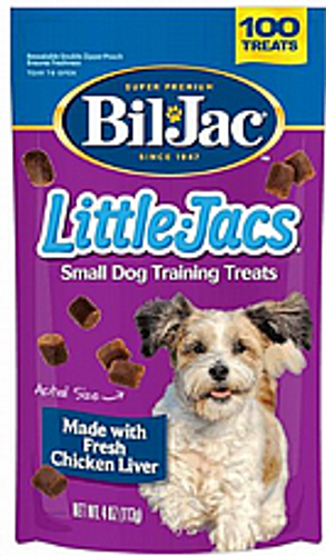 חטיף לכלבים מגזע קטן ביל ג'ק כבד עוף 113 גרם - Bil-Jac Little Jacs Small Dog Liver Treats