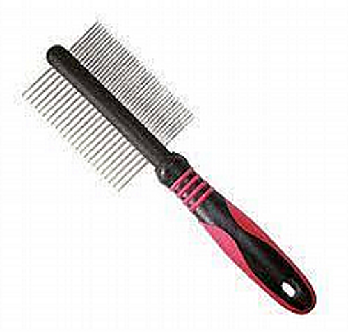 קרוצ'י מסרק דו צדדי לכלבים וחתולים - CROCI Double Vanity Comb