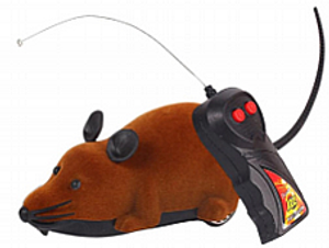 משחק לחתול עכבר עם שלט - MINI CONTROL MICE