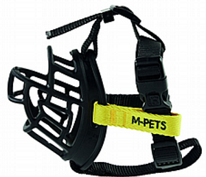 מחסום גומי לכלבים קטן - Bark Guard Dog Muzzle S