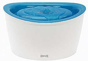 זאוס מזרקת מים 6 ליטר לכלבים וחתולים - Zeus Cascade Dog Drinking Fountain Blue