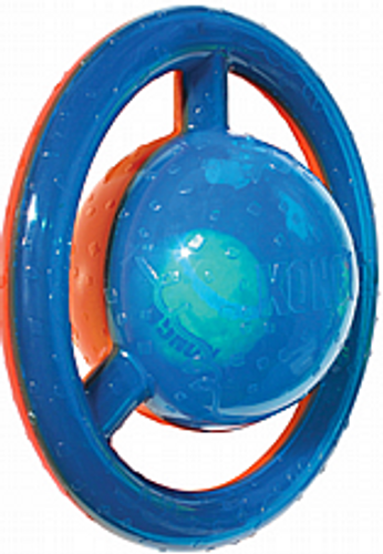 משחק לכלב קונג ג'ומבלר דיסקוס  וכדור - Kong Jumbler Disc Dog Toy L/X-L