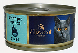 מעדן אליזקט פטה עוף לחתולים 80 גרם - ElizaCat