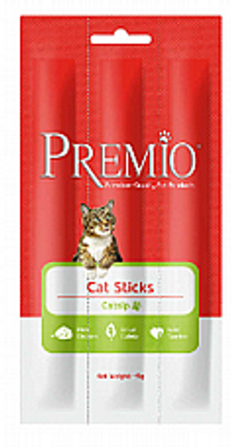 חטיף פרמיו סטיק קטניפ 15 גרם - Premio Cat Sticks