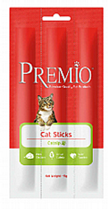 חטיף פרמיו סטיק קטניפ 15 גרם - Premio Cat Sticks