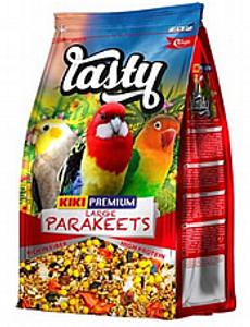 קיקי מזון לקוקטייל ותוכים בינוניים 1 ק"ג - Kiki Sticks Exotic Fruits For Large Parakeets
