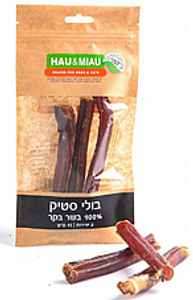 חטיף האו ומיאו בולי סטיק לכלבים 3 יח