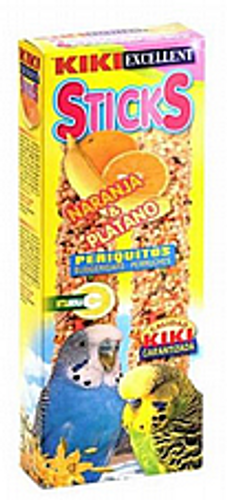 קיקי מקלות דבש תפוז בננה לתוכונים - Kiki Sticks Orange And Banana For Budgerigars