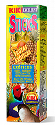 קיקי מקלות דבש פירות אקזוטיים לפינקים - Kiki Sticks Exotic Fruits For Exotic Birds