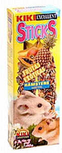 קיקי מקלות דבש פירות אקזוטיים לאוגר - Kiki Sticks Exotic Fruits For Hamsters