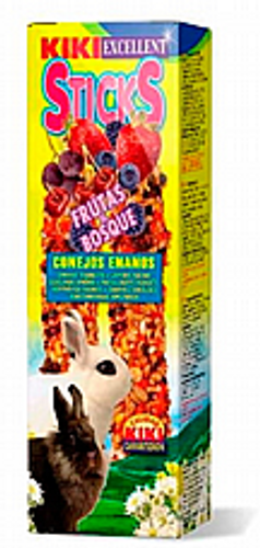 קיקי מקלות דבש פירות יער לארנב - Kiki Sticks Berries For Rabbits
