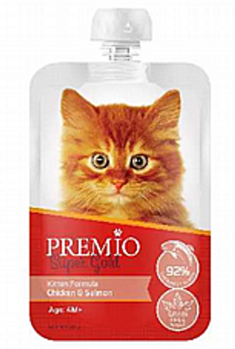 פרמיו מחית בשר עוף וסלמון לגור חתולים 90 גרם - Premio