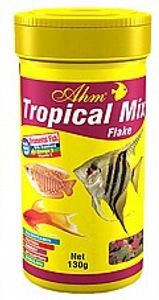 מזון לדגים טרופיקל דפים 1000 מ"ל - Ahm Tropical Mıx Flake