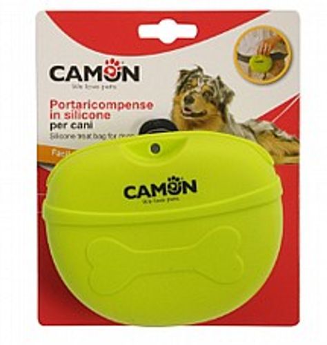 תיק חטיפים סיליקון סגירה מגנטית - Camon SILICONE TREAT HOLDER