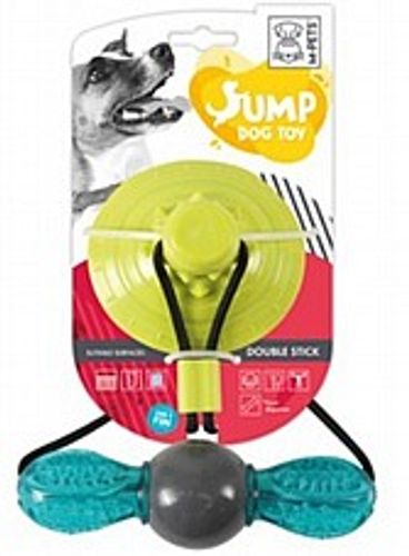 אמפט צעצוע קופצני נדבק לרצפה סטיק כפול - M-Pets Jump Coloss
