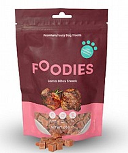 חטיף פודיס נגיסי כבש 100 גרם - Foodies Lamb Grain Snack