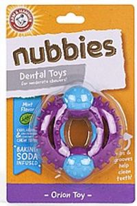 ארם אנד האמר צעצוע דנטלי בטעם מנטה לכלבים - Arm & Hammer Nubbies Dental Toys