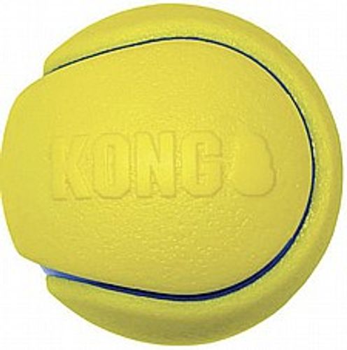 משחק לכלב כדור קונג סקוויז גדול- Kong Squeezz Tennis Ball