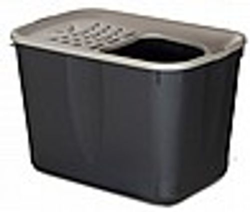 ארגז צרכים לחתולים עם פתח עליון -  top-entry toilet