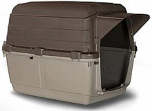 מלונה פלסטיק ברגמו קמפר 7 - MP Bergamo Plastic Booth Kennel Camper