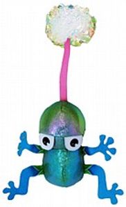 משחק לחתול קונג פלינגרו בובת צפרדע - Kong Flingaroo Frog Catnip Cat Toy Multi