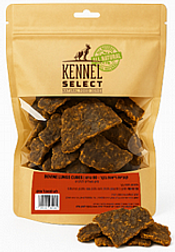 קאנל סלקט חטיף קוביות ריאות בקר 80 גרם - Kennel Select