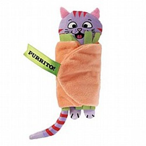 משחק לחתול קונג פוריטו בובה מתפרקת קטניפ - KONG Purrito Pull a Partz