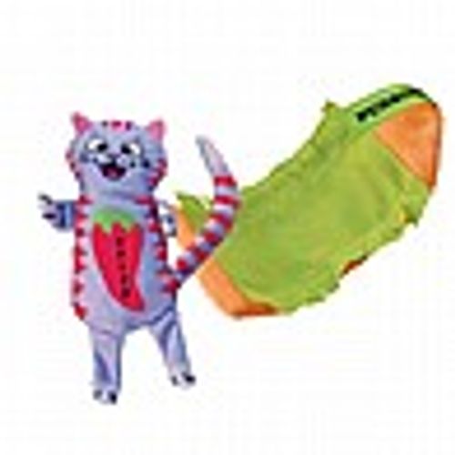 משחק לחתול קונג פוריטו בובה מתפרקת קטניפ - KONG Purrito Pull a Partz