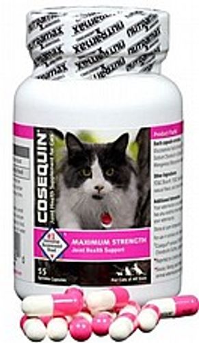 תוסף מפרקים לחתולים קוזקווין 55 קפסולות - Nutramax Cosequin